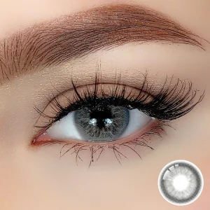 Aura Gray Natural Eye Color Contact Lenses Without Prescription Hot Selling Lentes De Contacto Oculares