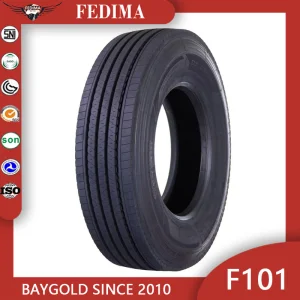 Fedima/Hankook/Yokohama Durable 315/80r22.5 22pr Tubeless Truck Tire Heavy Load Capacity High Mileage
