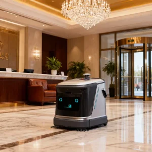 Auto Charging Scrubber