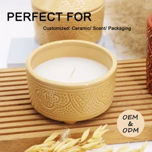 Artisan Crafted Tajine Shaped Scented Candle for Cozy Spaces