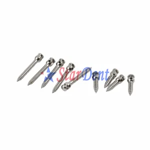 Dental Mini Screws Implant Orthodontic Titanium Micro Implant Screw Dental Materials