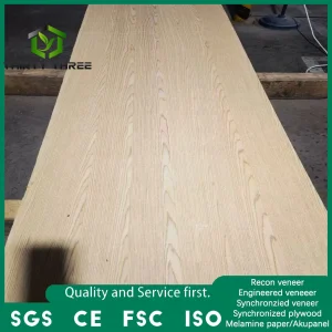 Engineered Dyeing Wood Veneer High Quality Black Walnut Red Oak for Home Furniture Door Table Skin Decoration
