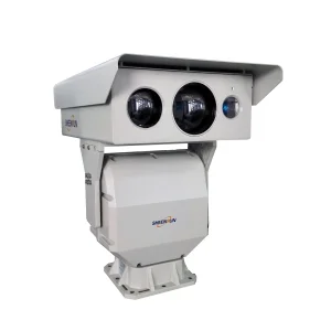 Multi Sensor Long Range PTZ Thermal and Daylight Security Laser Camera for Airport