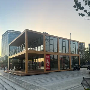 Foldable Container House for Emergency Shelters and Mobile Offices