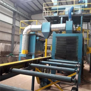 Q698 Roller Conveyor Shot Blasting Machine for Steel Plate