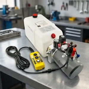 OEM ODM Mounting DC Pack Portable Control Hydraulic Power Unit with ISO9001 for Dump Truck Tipper Trailer