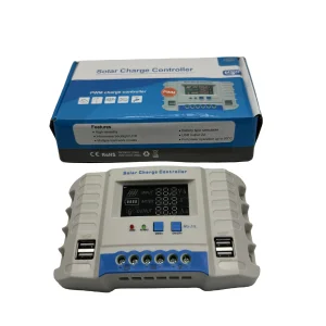 NEW Smart PWM 30/40/50A Solar Controller 12v24v Charging and Discharging Automatic Adaptation Off-grid System