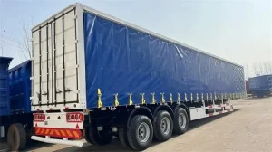 Efficient Side Curtain Semi-Trailer