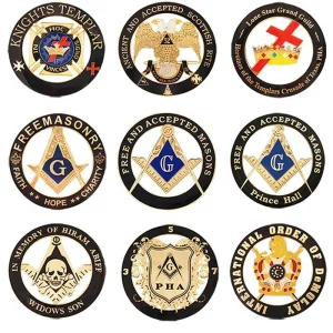 Pin de esmalte personalizado, insignias de pecho de diseñador de China, cuerda personalizada, precio al por mayor, artesanías de metal, masonic, pin de fútbol de alta calidad chapado en oro, insignia para regalo de recuerdo