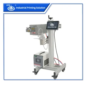 10W High-Speed Online Coding Flying UV Laser Marking Machine IPS-Luv10W F Mg for Plastic Glass PCB
