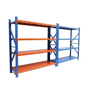 HEDA Racking Adjustable Steel Boltless Multi-Layer Corrosion Protection Warehouse Storage Medium Duty Rack Shelves