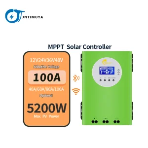 JNTIMUYA 12v 24v 36v 48v Adaptive 80a Mppt Solar Charge Controller