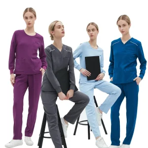 Uniforme hospital OEM manga larga