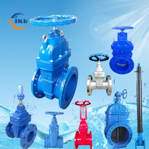 BS 5150/ DIN 3352 F4 F5/ Awwa C515 Double Flanged 2-36 Inch Non Rising Stem Gate Valve Ductile Iron Stainless Steel CF8 CF8m with Resilient Seat