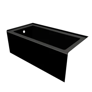 Wholesale Indoor Hotel Bathroom Corner Rectangle Walk in Soaking Acrylic Bath Tub for Adult