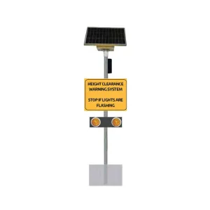 Infrared Vehicle Height Warning System for Municipal Infrastructure
