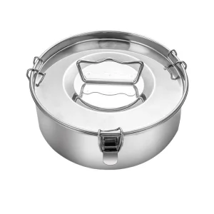 Eco-Friendly 19cm Diameter 304 Stainless Steel Food Steamer Pot for Instant Pot Electric Pressure Cooker