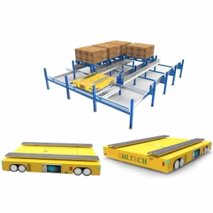 Depotfit Intelligent AS/RS System 2 4 Way Shuttle Automated Warehouse Storage and Retrieval Smart Warehousing Rack System