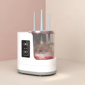 Makeup Brush Dryer &amp; Makeup Brush &amp; Tools &amp; Sponges Washer Combined Automatically Electric Makeup Brush Cleaner Machine