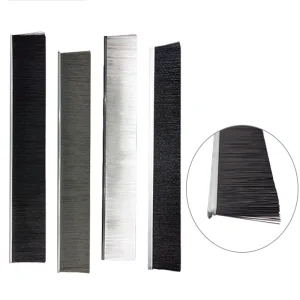 RTS Industrial Nylon Linear Formed Strip Brushes Customizable OEM Product with Bristle Material