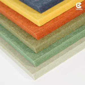 Eco-Friendly Plain PET Acoustic Panels