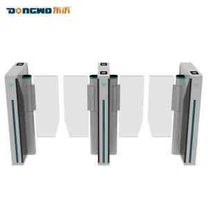 OEM/ODM Durable Smart Fast Speed Swing Automatic Used for Industrial Gym Officebuilding Cinema Test Center Automatic Electric Boom Flap Turnstile Speed Gate