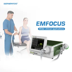 Kaphaphysio Portable Physiotherapy Focused Shockwave Therapy Emfocus Medical Device for Clinics