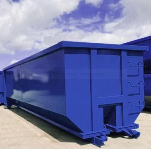 Standard Duty Rectangle Style Outdoor Mobile Scrap Metal Garbage Dumpster