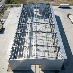 Multi Storey Steel Structure Workshop &amp; Steel Warehouse Prefab Factory Building Mezzanine Floor Modern Design