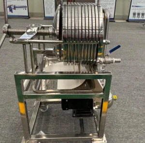 Automatic Stainless Steel Plate and Frame Filter Press Machine Oil Filter Press