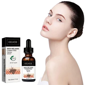 Private Label Body Melanin Correction Serum Moisturizing Firming Brightening Pigmentation Reducing Black Spot Fading Home Use