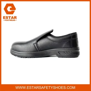 Slip Resistant PU Sole Kitchen Safety Shoes Chef Work Shoes