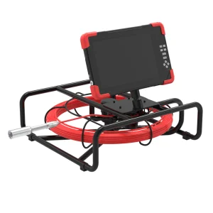 10.1" 4K Monitor 30m Sewer Pipe Inspection Video Camera Industrial Endoscope System with 512Hz Locator