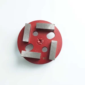 Kd-T20 9 قطع 4 بوصة D100mm وسادات تلميع الماس معSegments السهم في قرص طحن الماس مع دبوس فردي عجلة طحن معدنية قرص فلاب للخشب