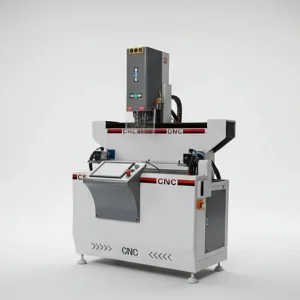 High Precision 3 Sided Machining CNC Drilling Milling Machine for Aluminum Profile PVC UPVC and Plastic Steel