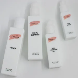 Glass Cosmetic Container