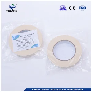 25mm Plasma Chemical Indicator Tapes Lead Free Eo Autoclave Steam Sterile Indicator Tape for Steam Sterilization