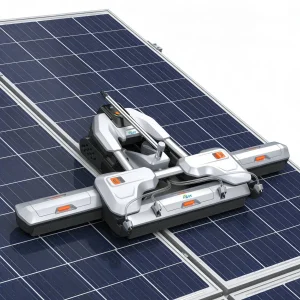 New Type Solar Panel Cleaning Equipment Photovoltaic Plants Robot Cleaning Solution