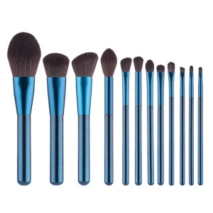 12PCS Conjunto de Pincéis de Maquiagem para Fundação