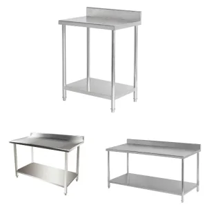 Fabricante OEM 24"&times; 48" Estaciones de Trabajo de Acero Inoxidable para Cocina Comercial
