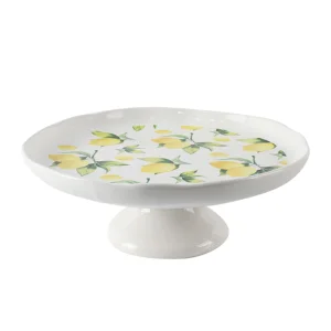 China Lemon Bliss Ceramic Cake Stand KDCS0017