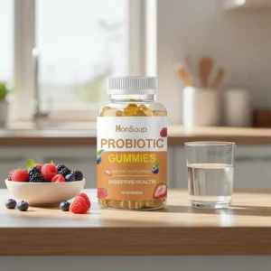 Custom OEM/ODM Probiotics Gummies for Digestive Health From China