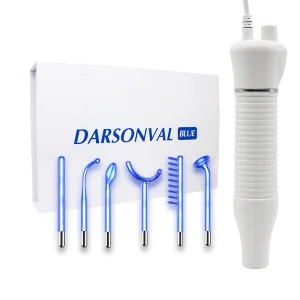 2023 Newest Darsonvals High Frequency Facial Wand Machine Breakthrough Facial Wands Ozone Treatment With 6 Tubes