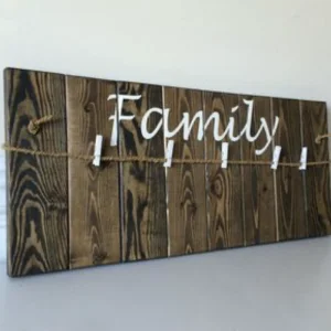 Rustic Photo Holder