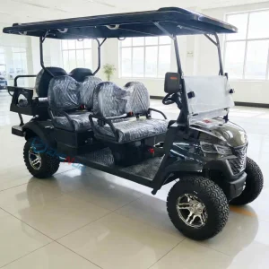 Custom 6 Seater Golf1 Cart 72/48V Commercial Electric Golf Buggy for Resort Hotel, Airport