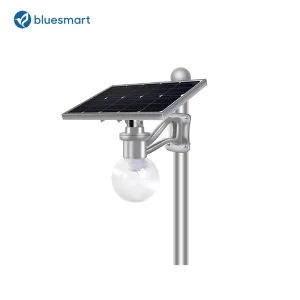 Bluesmart 9W Smart Solar LED Motion Sensor Garden Wall Street Light with Solar Panel