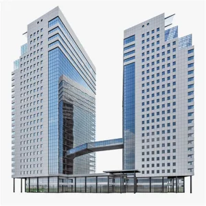 China Direct Building and Construction Company Modular 3 5 6 9 10 Story Development Prefab High Rise Apartment Hospital Building