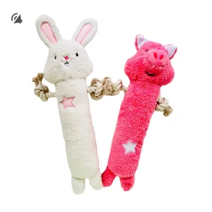 Dog Toys Manufacturers Accept Custom' Animals Shapes Eco Friendly Soft Plush Dog Toys