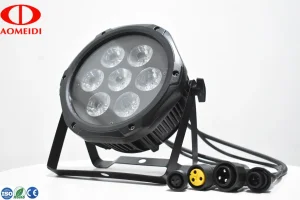 IP66 Outdoor Rgbwauv 6in1 7*12W LED PAR Can Wash Lighting Stage Party Light