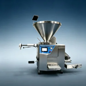 Máquina de Enchimento de Carne Automática em Aço Inoxidável para Salsichas Comerciais 200L